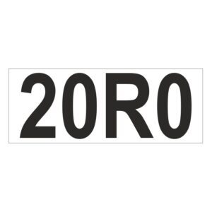 Prefix - Size & type code - 20R0