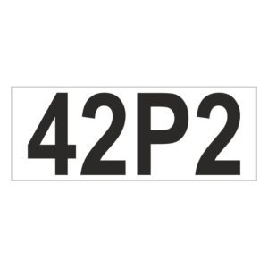 Prefix - Size & type code - 42P2