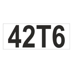 Prefix - Size & type code - 42T6