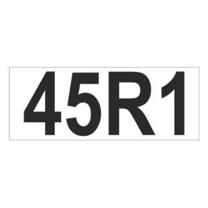 Prefix - Size & type code - 45R1