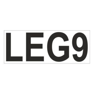 Prefix - Size & type code - LEG9