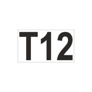 Prefix - Size & type code - T12