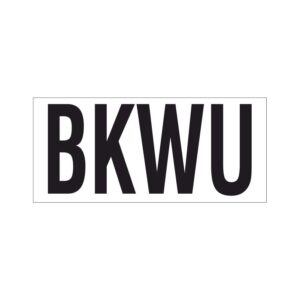 BIC code - BKWU - Horizontaal