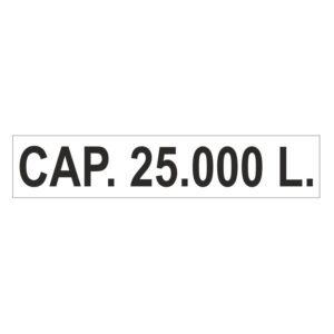 CAP. 25.000 L.