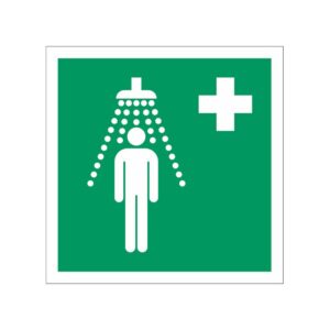 ISO 7010 - E012 - Nooddouche