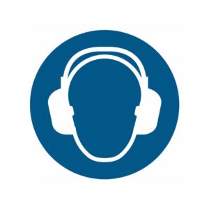 ISO 7010 - M003 - Gehoorbescherming verplicht