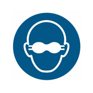 ISO 7010 - M007 - Ondoorzichtige bril verplicht