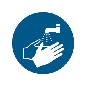 ISO 7010 - M011 - Handen wassen verplicht