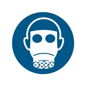 ISO 7010 - M017 - Adembescherming verplicht