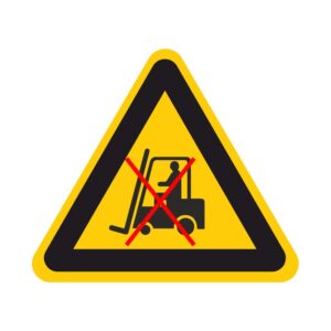 No forklift