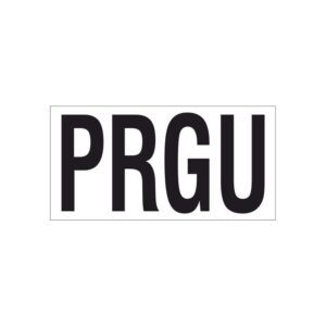 BIC code - PRGU - Horizontaal