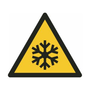 ISO 7010 - W010 - Waarschuwing lage temperatuur