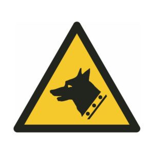 ISO 7010 - W013 - Waarschuwing waakhond