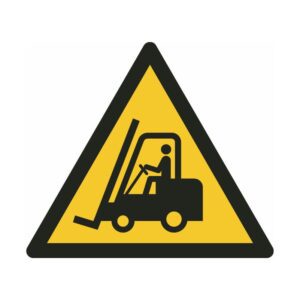 ISO 7010 - W014 - Waarschuwing heftruck