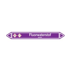 Leidingmerker Fluorwaterstof