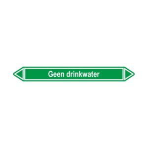 Leidingmerker Geen drinkwater