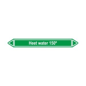 Leidingmerker Heet water 150º
