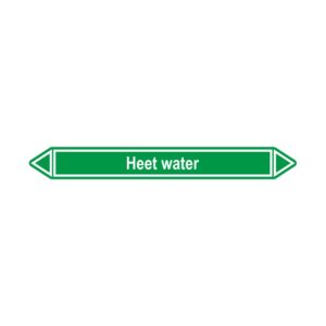 Leidingmerker Heet water