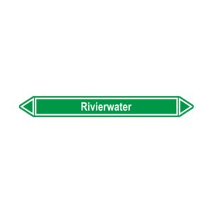 Leidingmerker Rivierwater