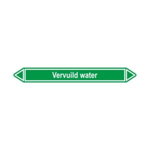 Leidingmerker Vervuild water