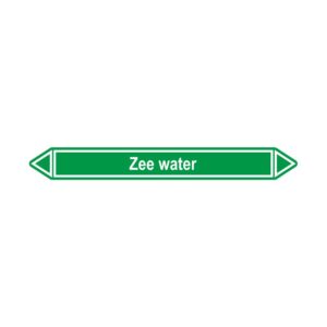 Leidingmerker Zee water
