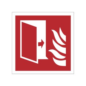 ISO 7010 - F007 - Brandwerende deur