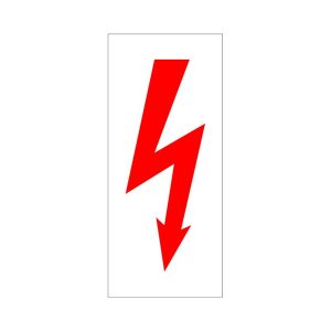 Electric shock warning