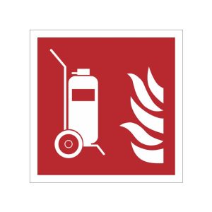 ISO 7010 - F009 - Mobiele brandblusser