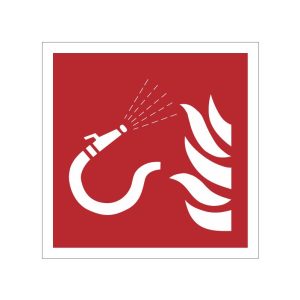 ISO 7010 - F019 - Brandslang met losse straalpijp