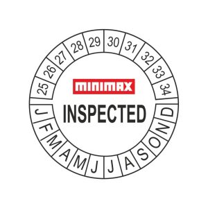 Keuringssticker - met eigen logo - Inspected