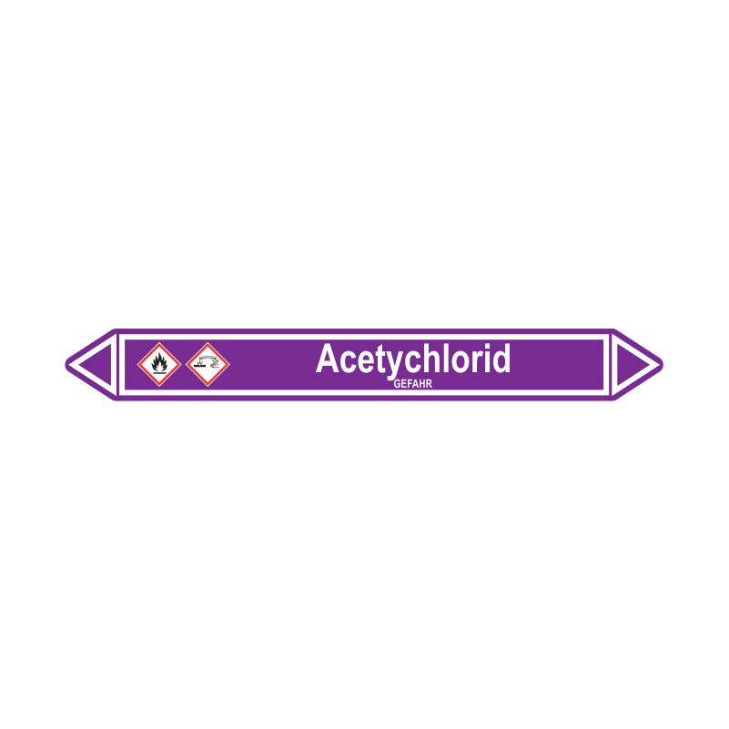 Leidingmerker Acetychloride