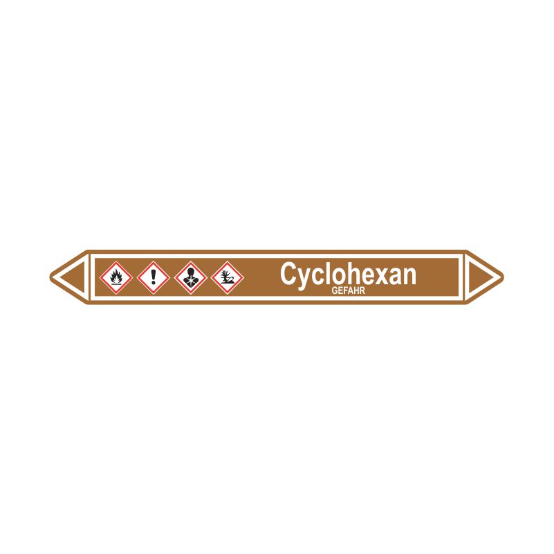 Leidingmerker Cyclohexaan
